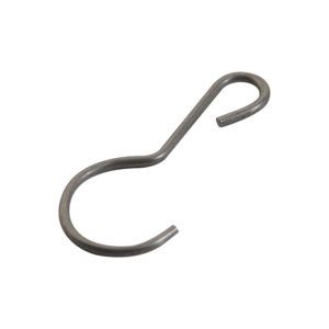Gancho com Cauda Longa 2.0mm em Aço Inoxidável