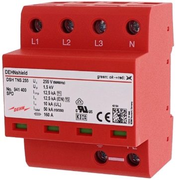 DEHNshield Type 1 + Type 2 AC SPD